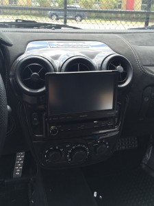 Kenwood KVT-7012BT installed in Ferrari Scuderia.