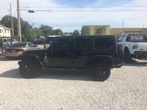 2015 Jeep Wrangler four door before it was taken to the Next Level.