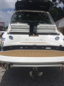 Factory Fusion Audio system on Regal 2800 Bowrider.