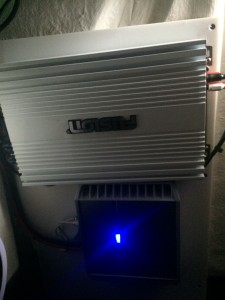 Fusion Amplifier installed in 2016 Regal ESX 2000 Bowrider.