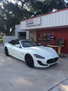 2014 Maserati Gran Turismo.