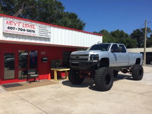 3500 Silverado on 46's