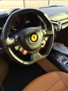 Aux Cord integrated into center console