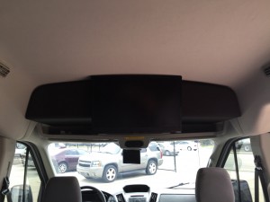 Custom enclosure installed into roof
