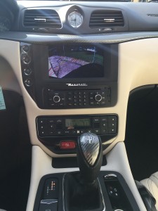 Factory head unit with rear view camera integrated