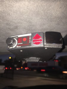 Hardwired valentine one radar detector