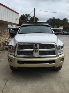 Rigid RDS 54" Light Bar and fog light kit installed