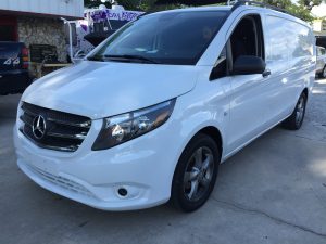 Mercedes Metris van