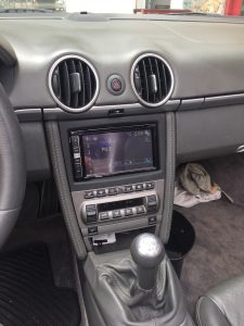 Touch screen connection porsche