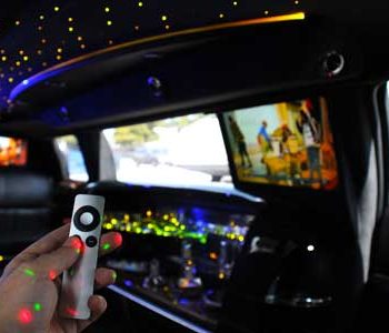 apple tv in limo