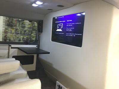 Custom TV installation