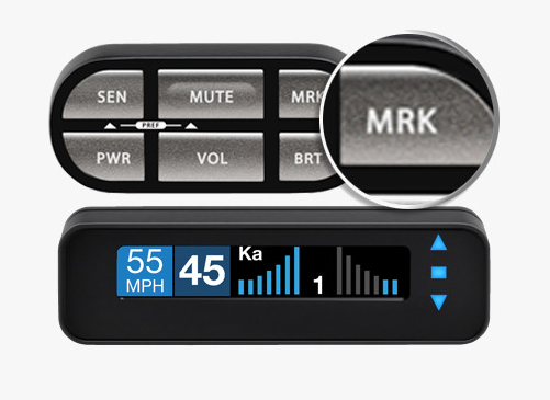 mark location radar detector