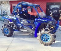 custom installation floor polaris RZR