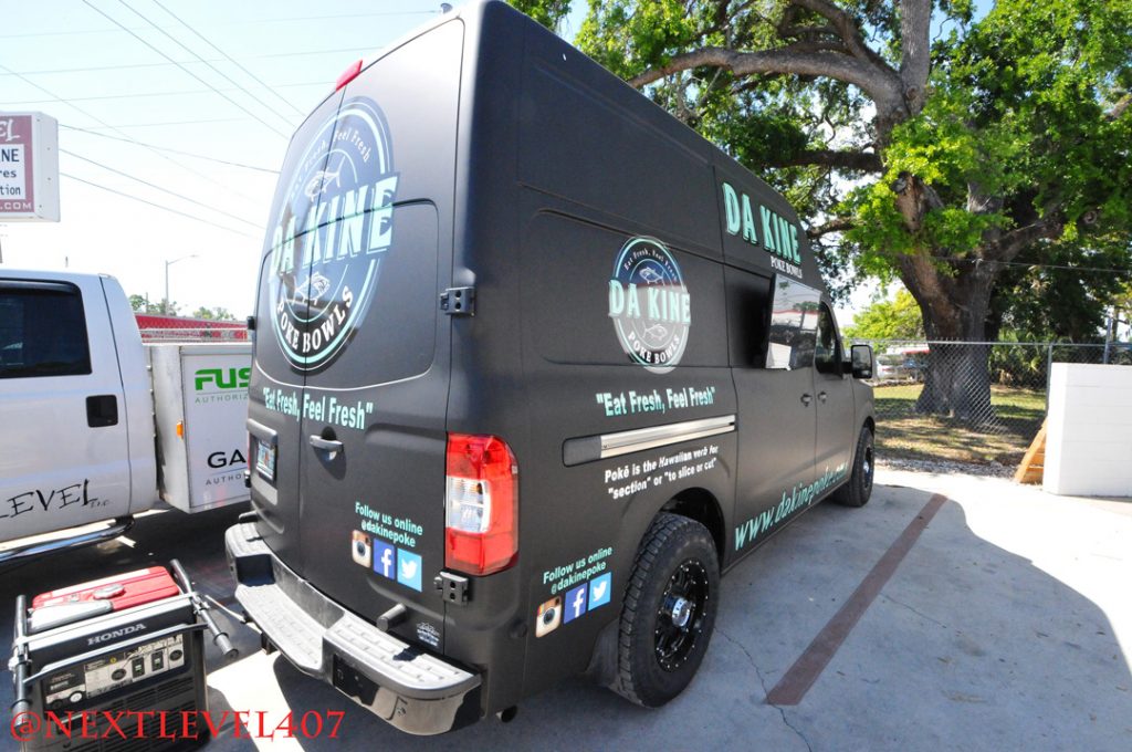 New installation mobile food van