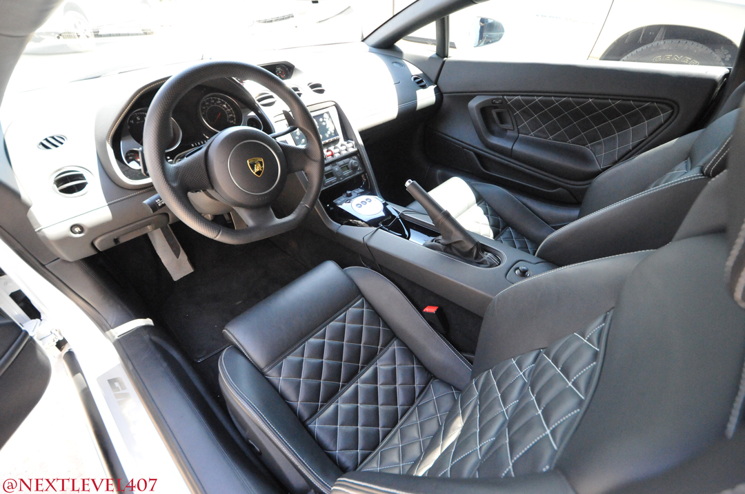 Lamborghini Gallardo Interior Next Level Orlando Custom Audio