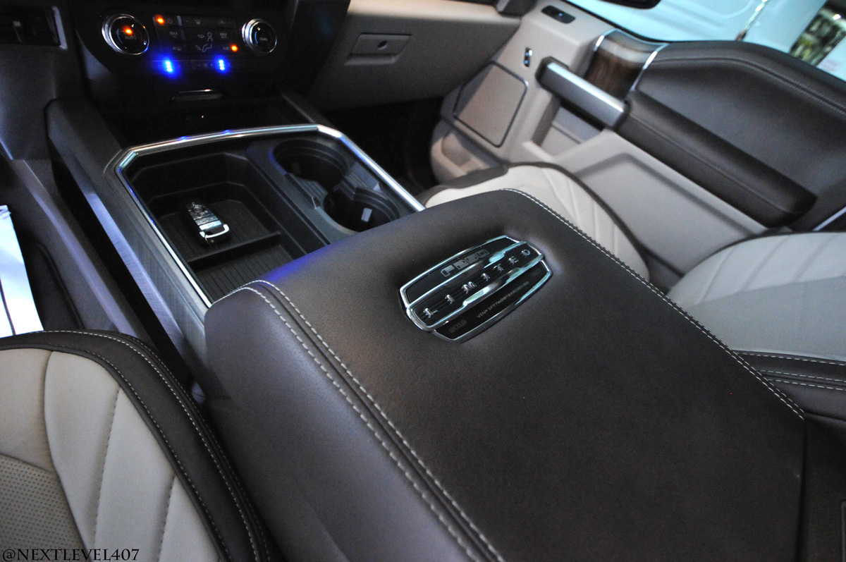 f250 center console sub box