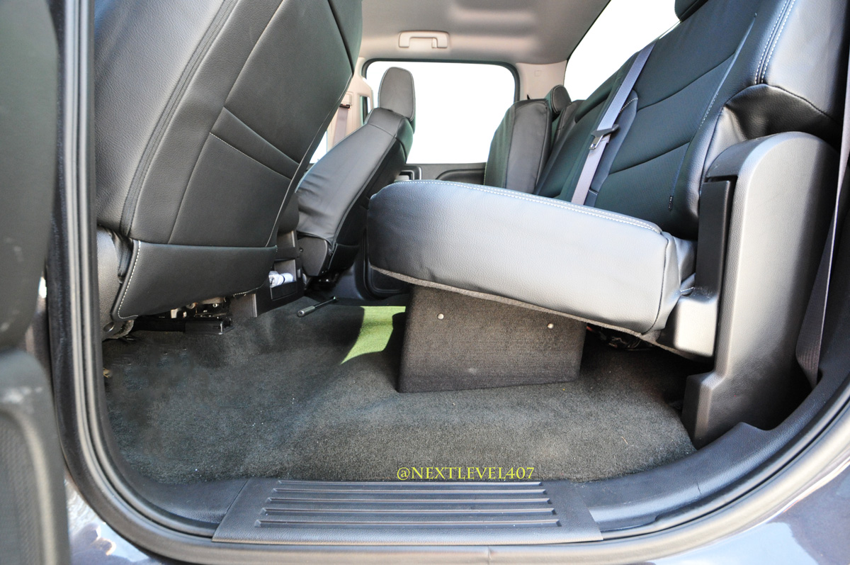 truck subwoofer underseat