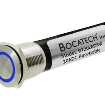 Bocatech boat marine solid state switch blue