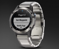 Garmin quatix 5 for boats waypoint set